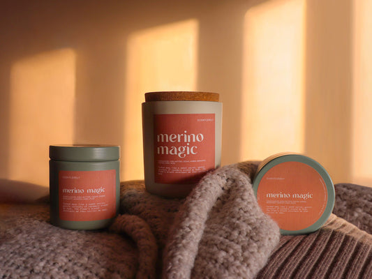 merino magic wood wick candle